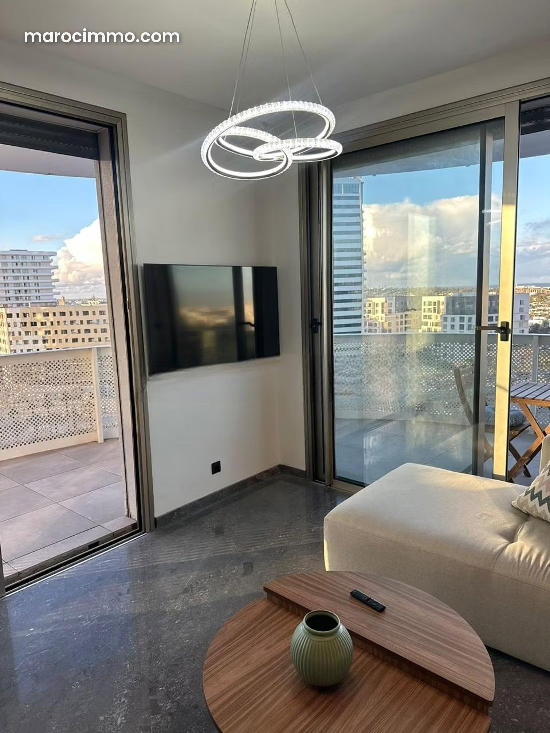Appartement meublé avec terrasse à Casablanca Finance City — Casablanca