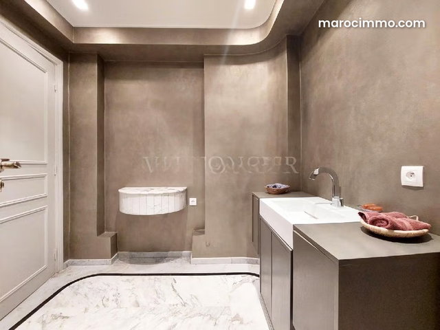 Exclusivité: Location villa Exceptionnelle 6suites 1400m2 avec piscine Anfa, Casablanca — 5