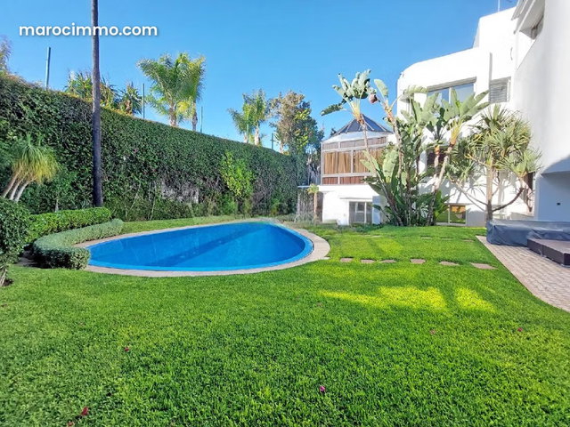 Exclusivité: Location villa Exceptionnelle 6suites 1400m2 avec piscine Anfa, Casablanca — 2