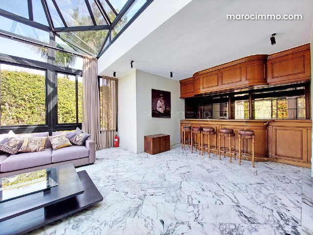 Exclusivité: Location villa Exceptionnelle 6suites 1400m2 avec piscine Anfa, Casablanca — 4