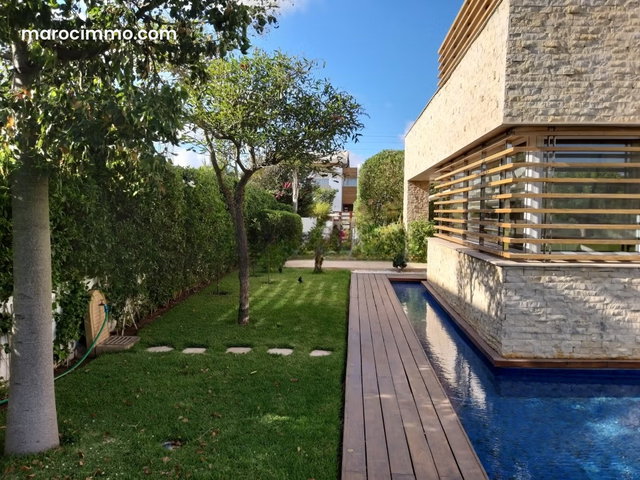 Villa à louer meublée Bouskoura Casablanca — 2