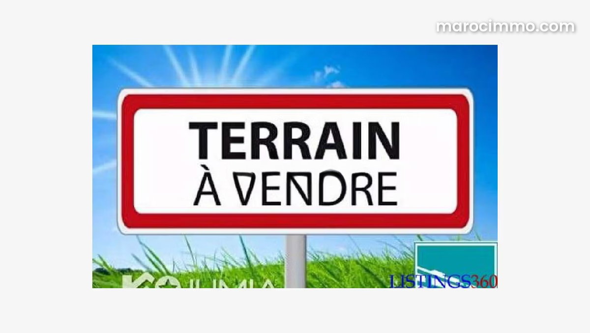 A vendre terrain 220m2 5 étages Maarif extention