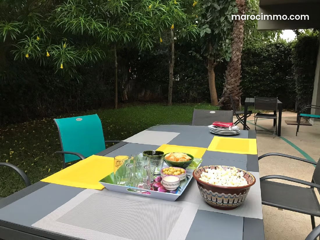 4-Bedroom Villa with Garden, C.I.L., Casablanca, for Rent — Casablanca