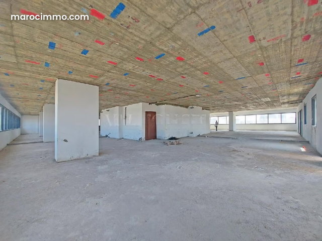 Location bureau 664m2 CFC, Casablanca — 2