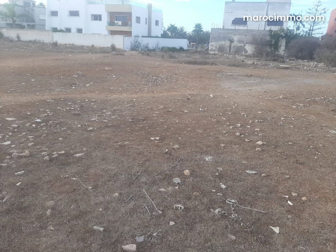 أرض مطلة على البحر للبيع بدار بوعزة — دار بوعزة
