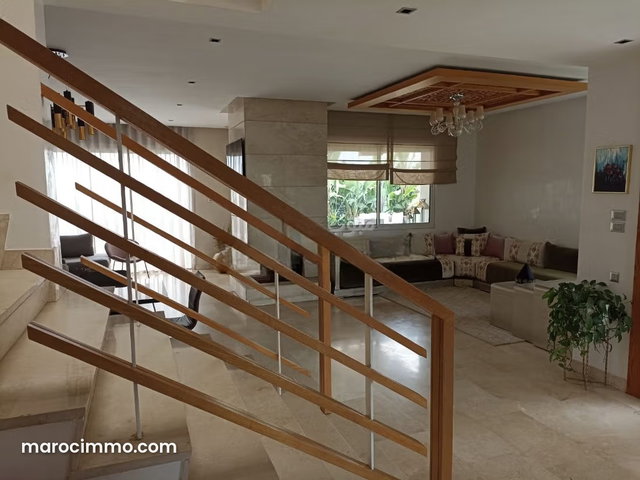 Location Villa meublée ville verte Bouskoura Casablanca — 3
