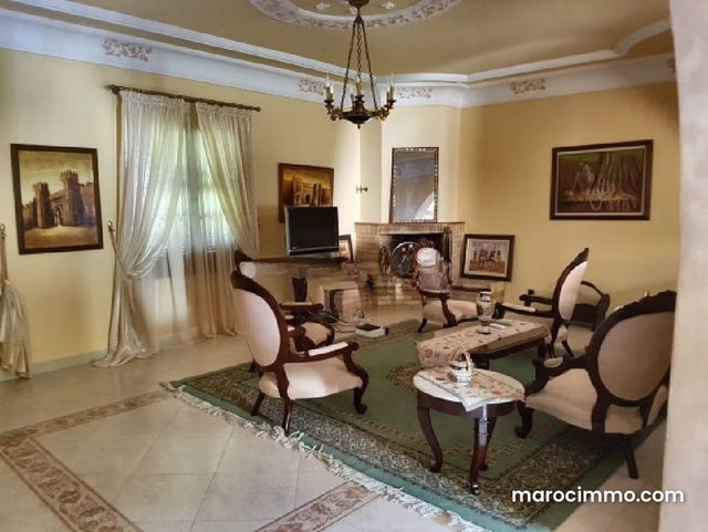 Villa avec jardin et piscine vue mer et la baie de Tanger, Veille montagne — 5