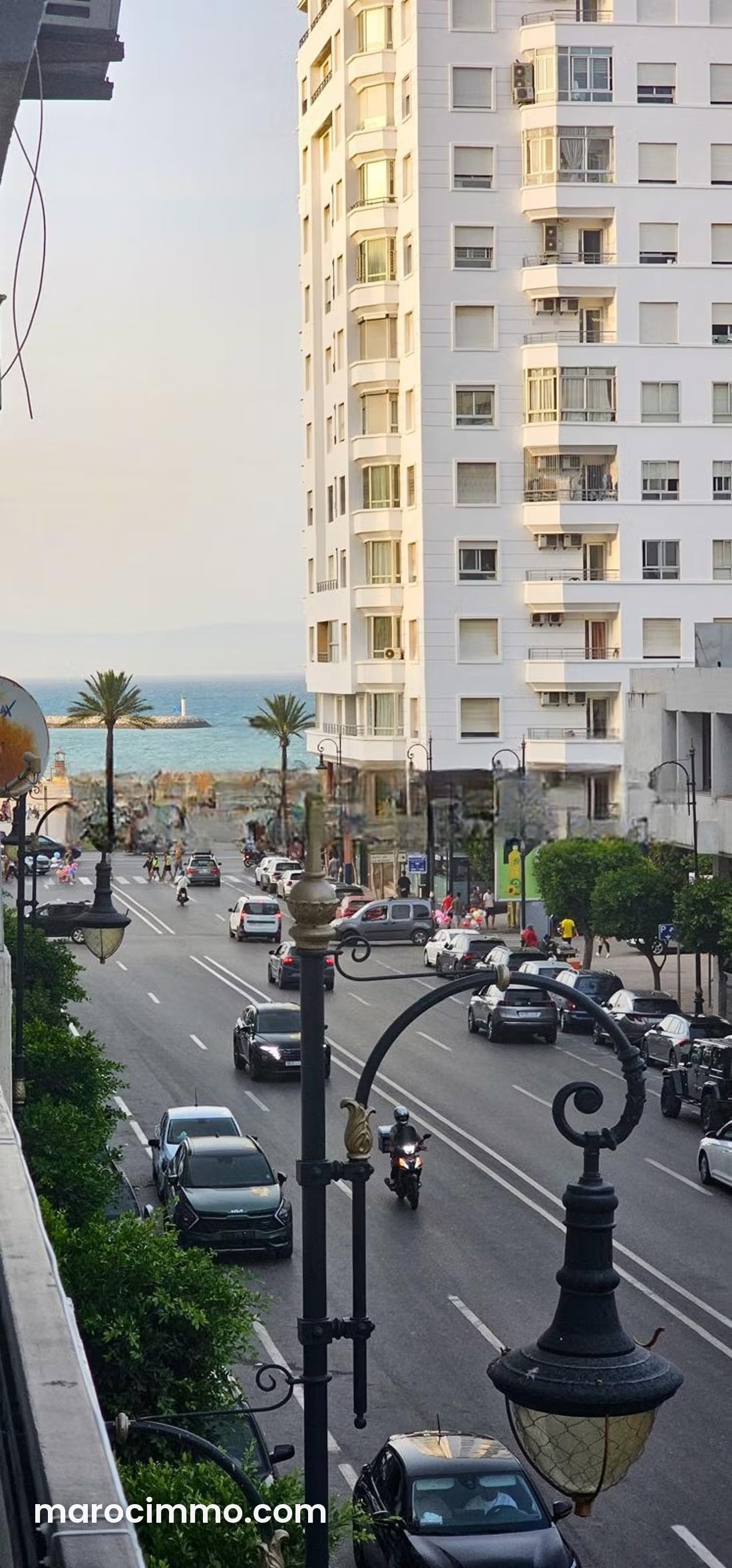Appartement vue mer à louer quartier De La Plage Tanger — Tanger