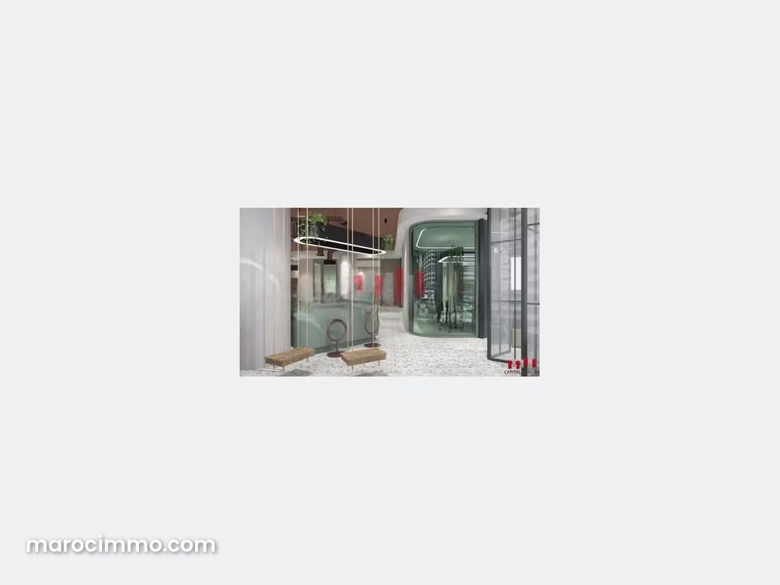 Bureau meublé 127 m², haut standing, Aïn Chock, Casablanca — Casablanca