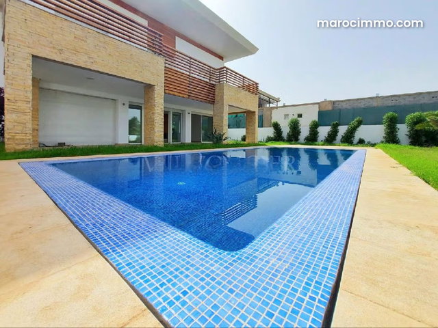 Vente villa jamais habitée 1070m2 5chambres avec piscine La ville verte, Bouskoura — 2