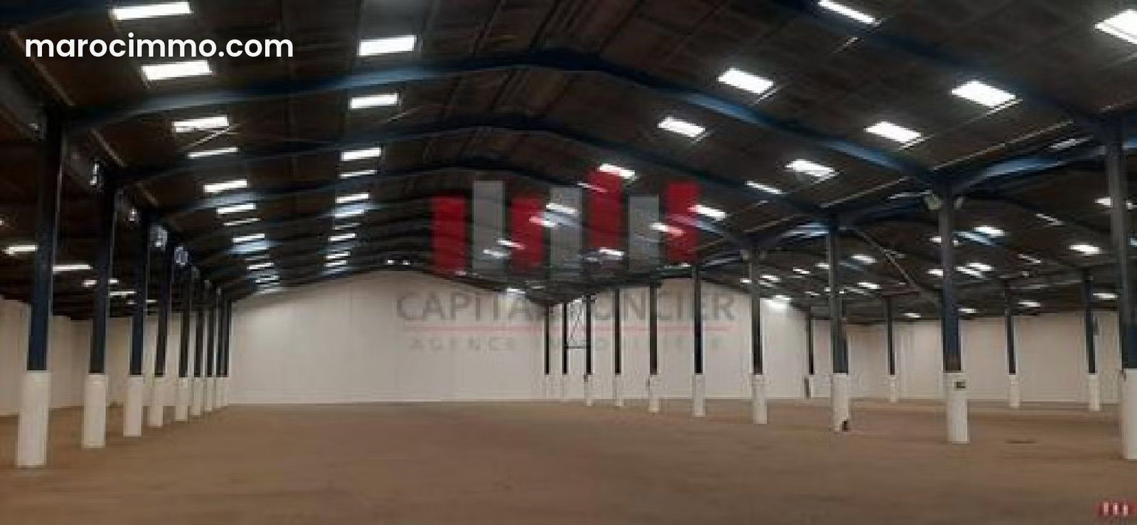 8,500 m² Commercial Premises for Lease, Mediouna Industrial Zone — Mediouna