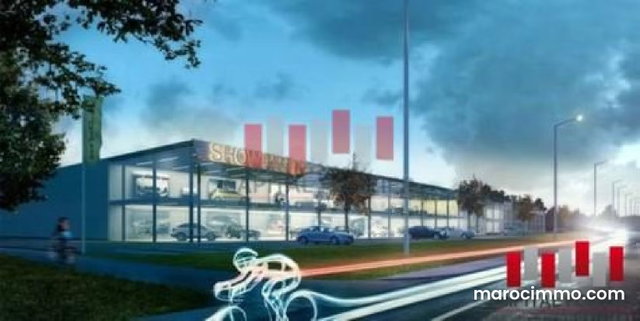 Exclusivité Showroom de 2500 m de surface exploitable en plein route dar bouazza a la location — 3