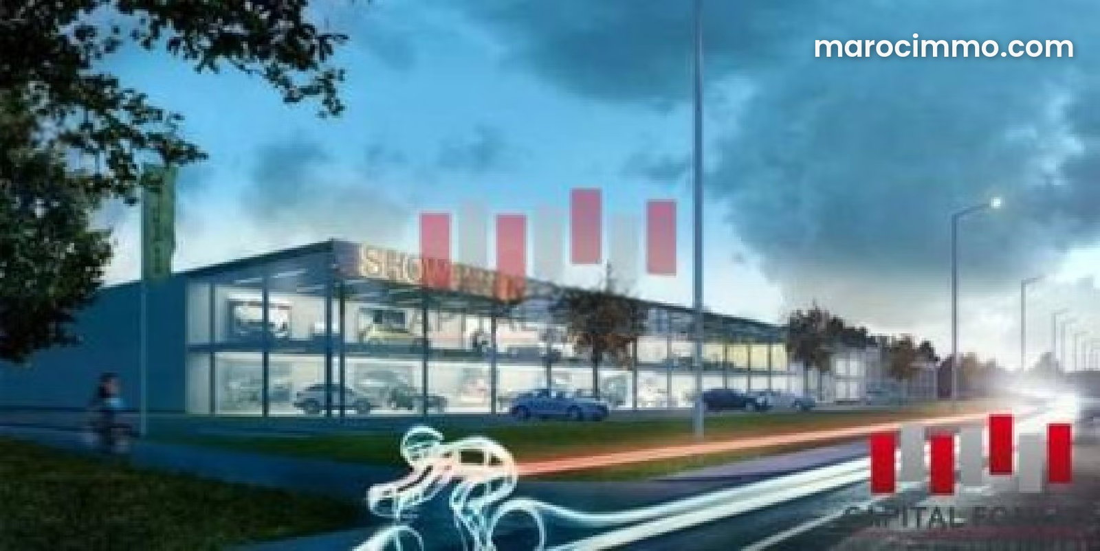 2,500 sqm Commercial Premises, Casablanca Finance City, Casablanca — Casablanca