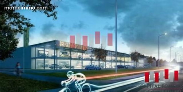 Exclusivité Showroom de 2500 m de surface exploitable en plein route dar bouazza a la location — 2