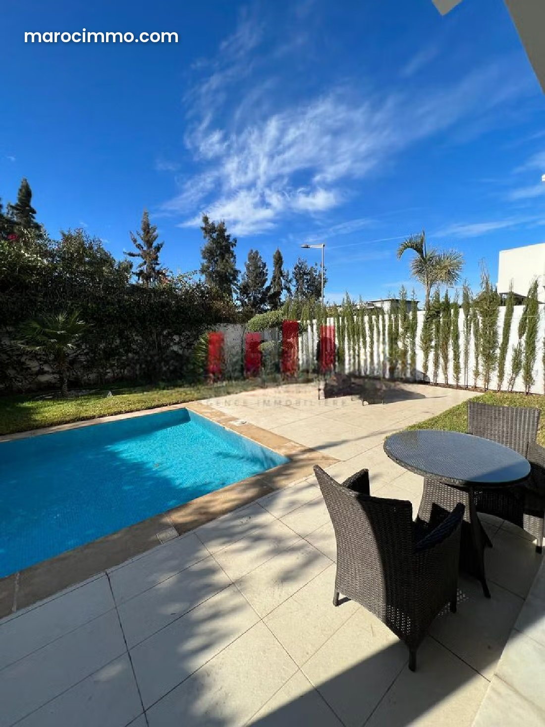 360 sqm Villa with Swimming Pool, Central Bouskoura — Bouskoura