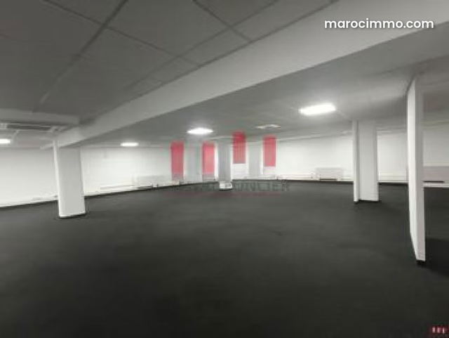Plateau bureau de 596m2 à la location Palmier — الدار البيضاء