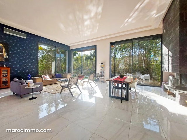Location exceptionnelle villa moderne 4chambres avec piscine Ain Diab, Casablanca — 5