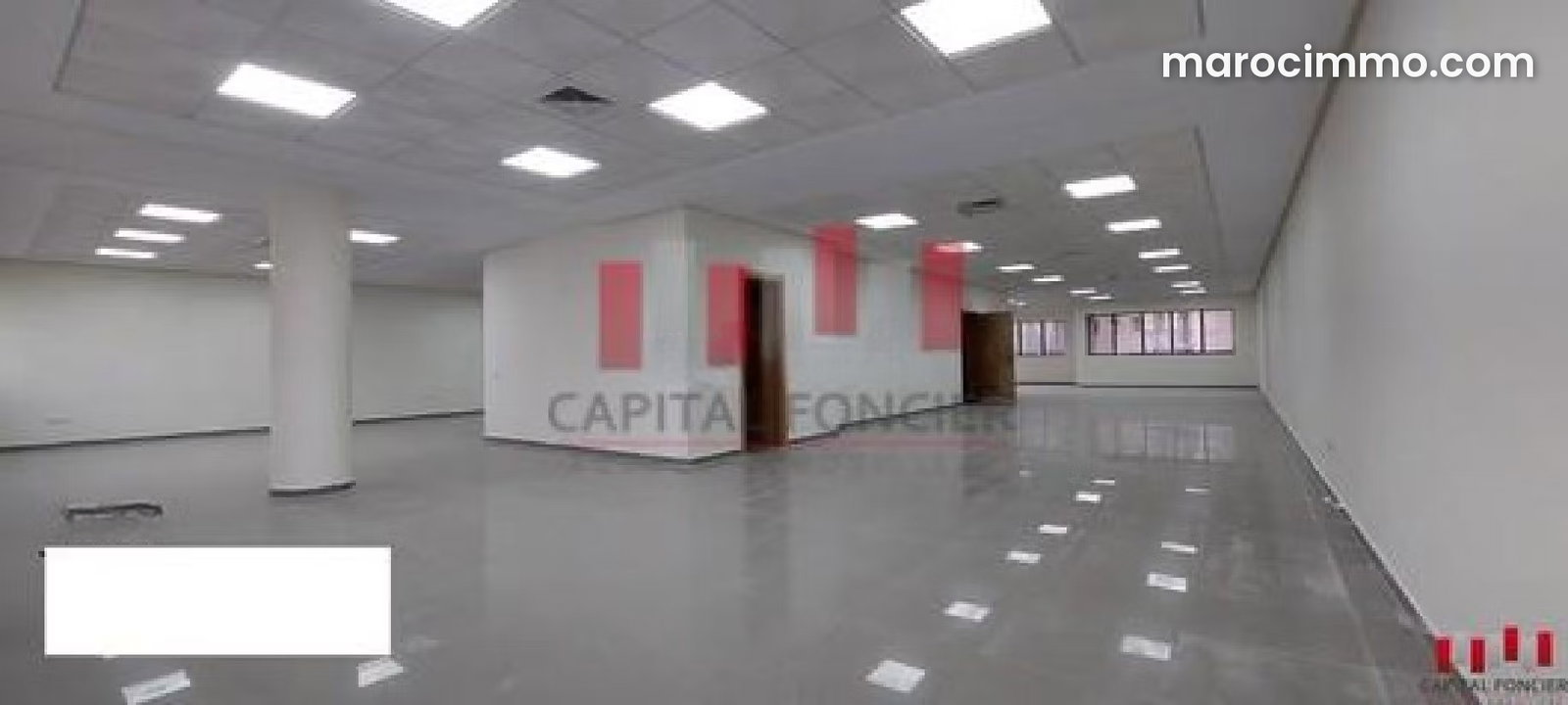 Brand-new 800 m² office for lease in the Oasis district, Casablanca — Casablanca