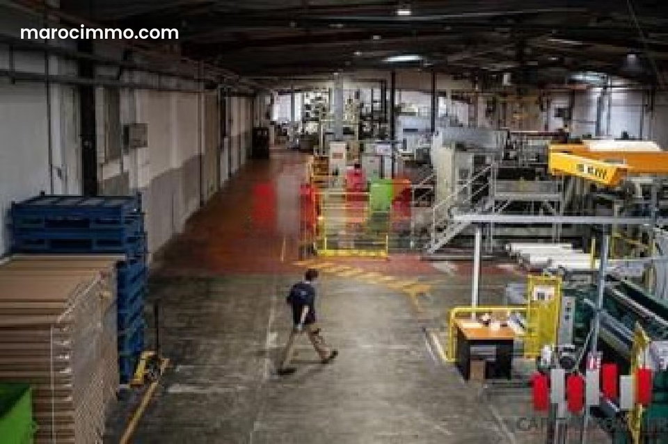 Industrial Factory for Rent with 12,000 m² Land Area and 6,600 m² Covered Workshop