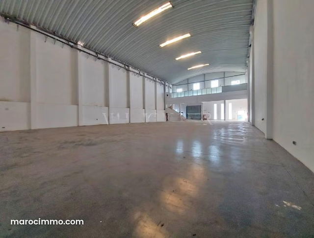 Location entrepôt de stockage 850m2 ZI Bouskoura, Casablanca — Bouskoura