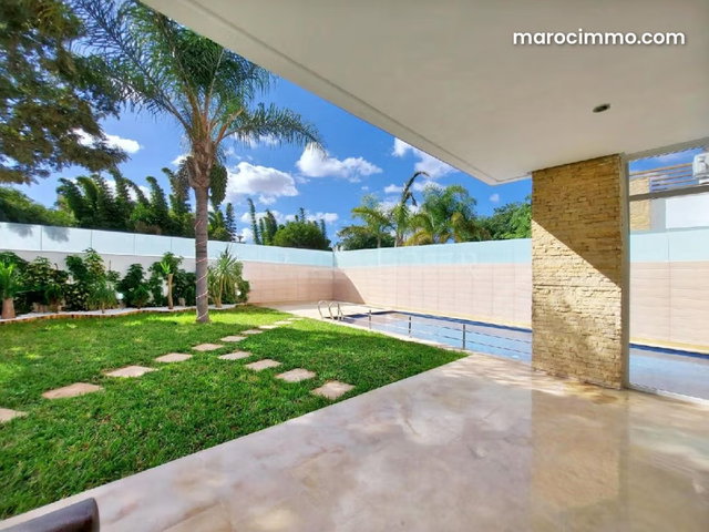 Vente très belle villa 616m2 avec piscine, Ville verte Bouskoura — 3