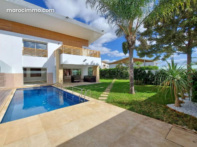 Vente très belle villa 616m2 avec piscine, Ville verte Bouskoura — 4