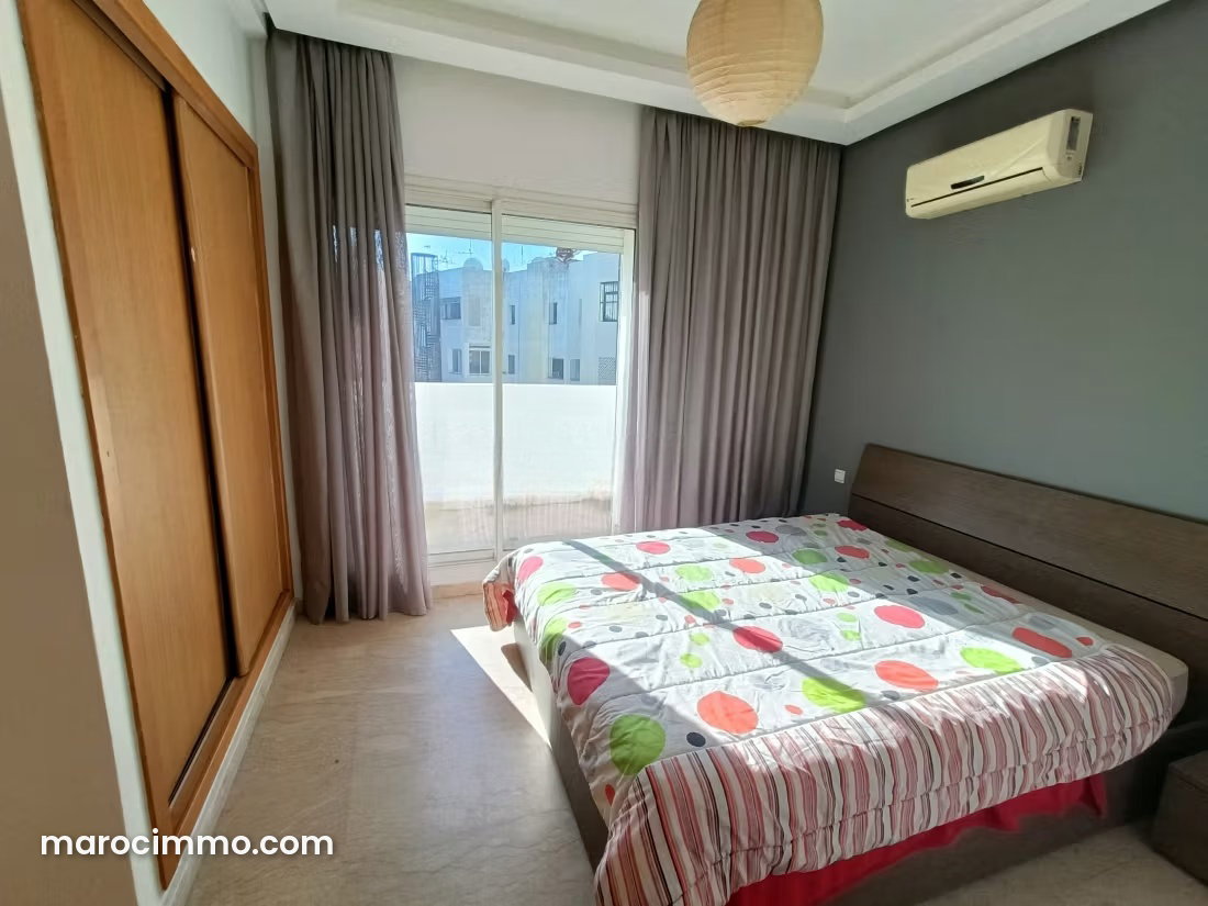 Furnished Apartment with Terrace in Mers Sultan, Casablanca — Casablanca
