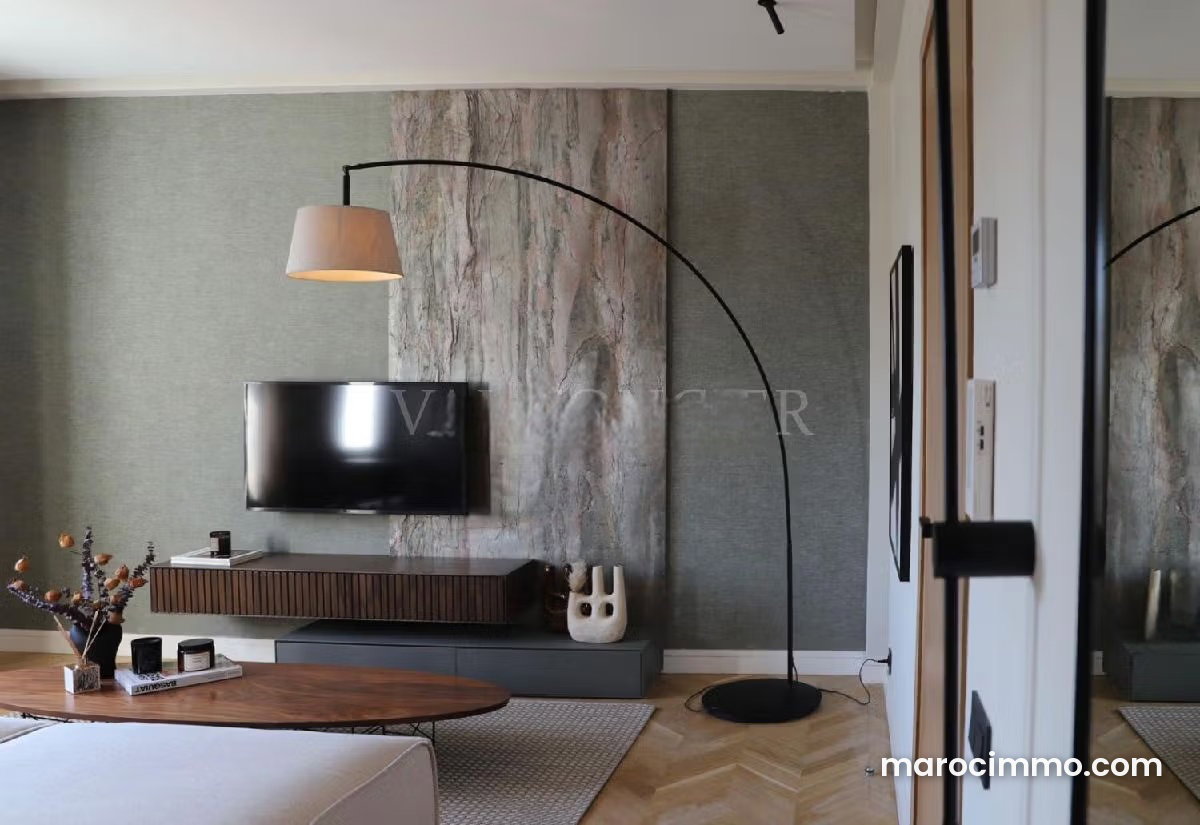 Newly Furnished 48 sqm Apartment with Terrace, Aïn Diab, Casablanca — Casablanca