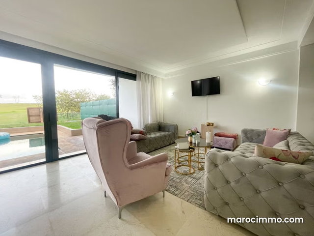 Location Villa vide Bouskoura Front Du Golf Casablanca — 3