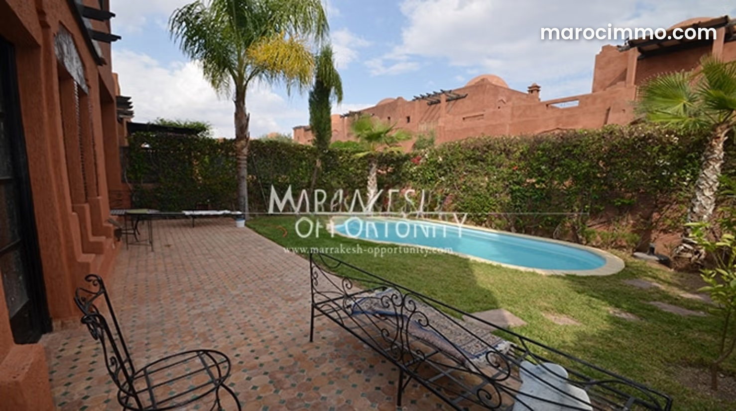 355 sqm Villa with Swimming Pool, Palmeraie, Marrakech — Marrakesh