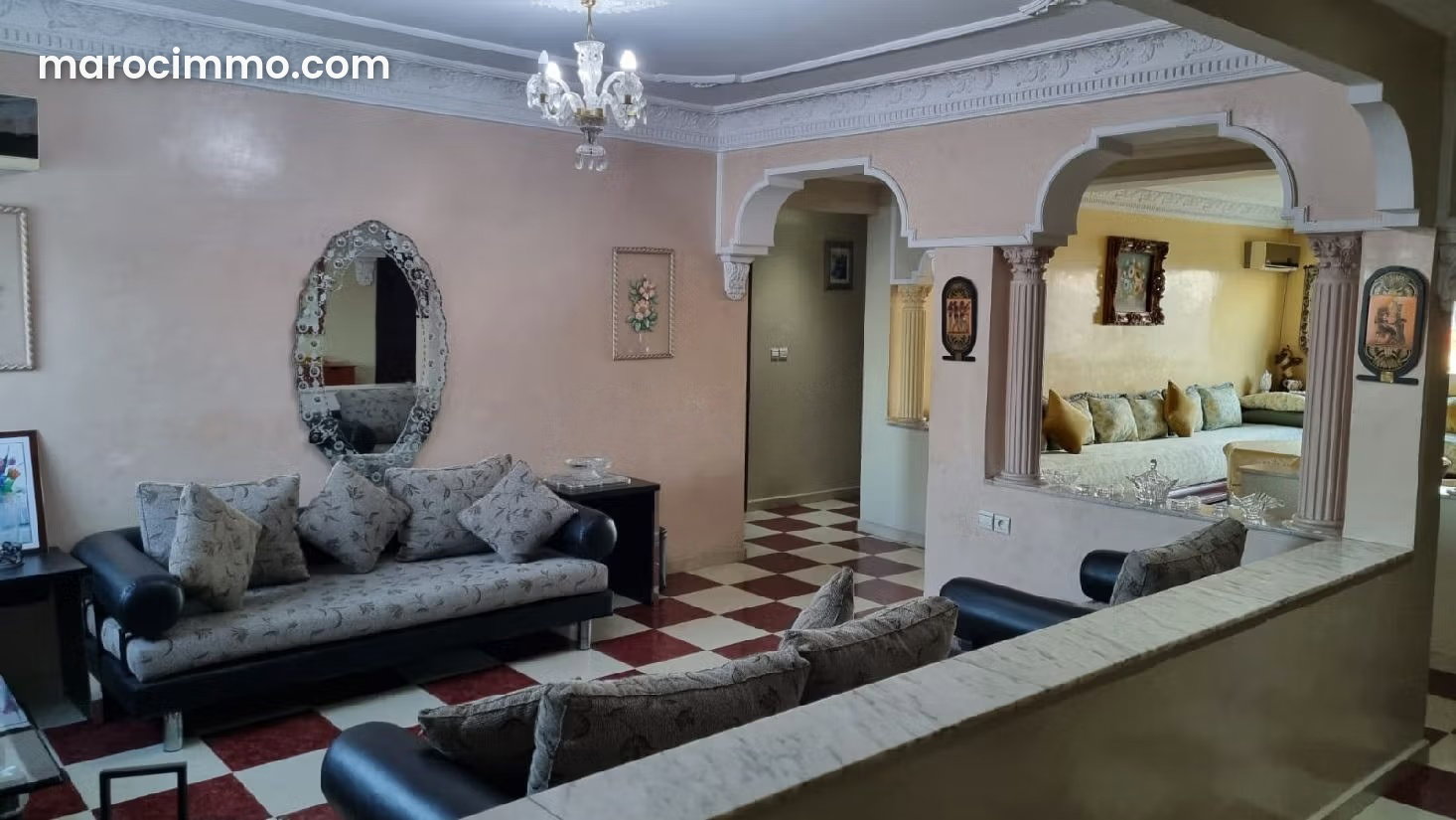 Appartement 4 pièces avec terrasse, Hermitage, Casablanca — Casablanca