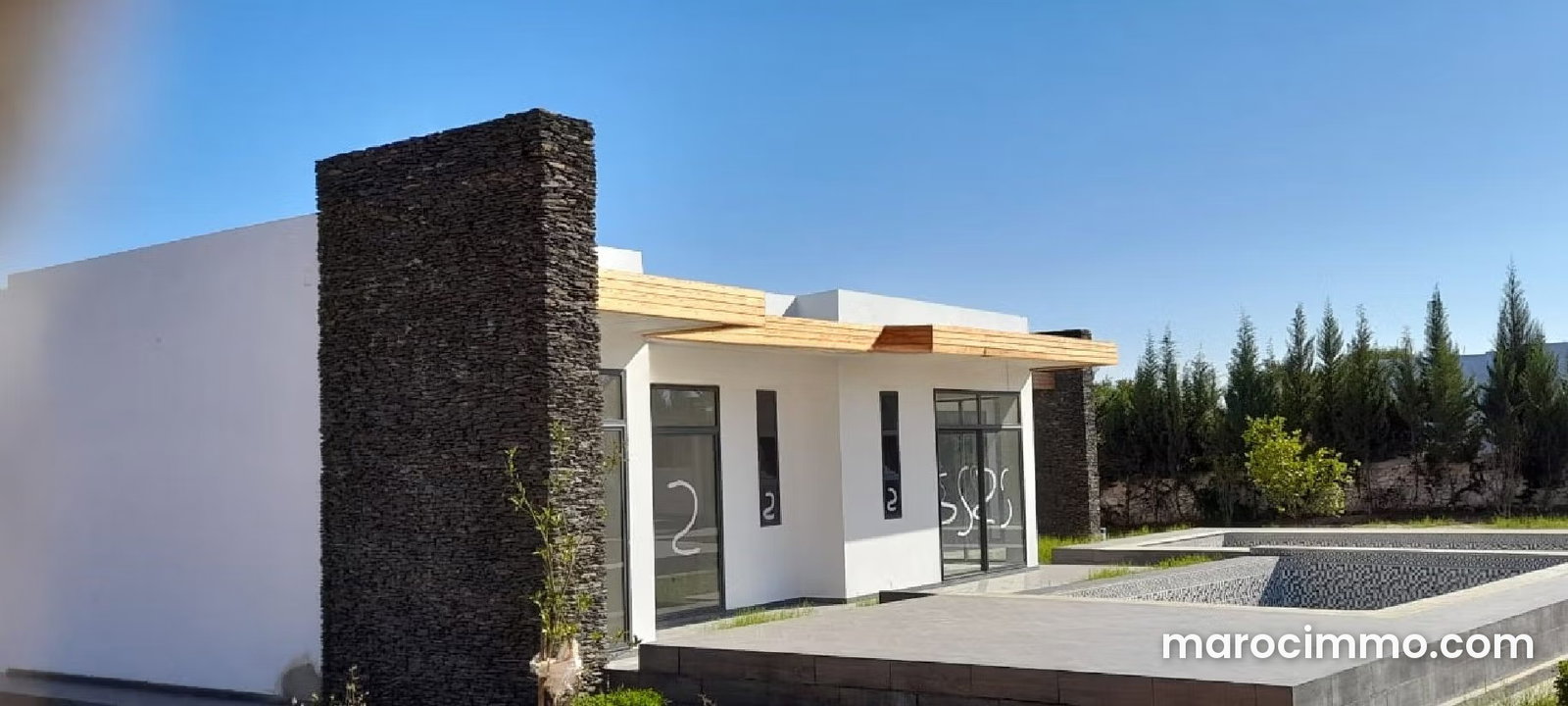 Villa avec piscine et grand jardin, Route de Marrakech à Essaouira — Essaouira
