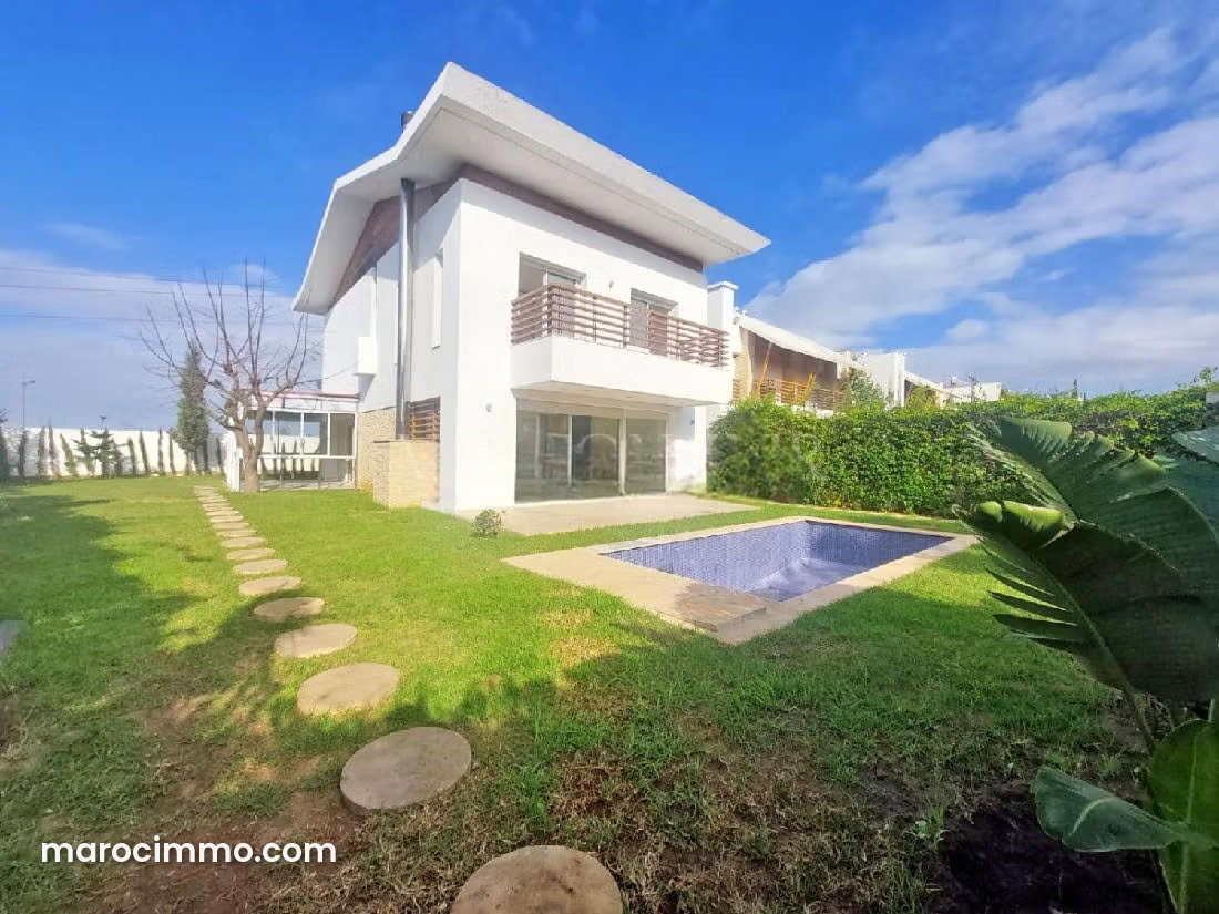 4-Bedroom Villa with Pool for Rent, Ville Verte Bouskoura — Bouskoura