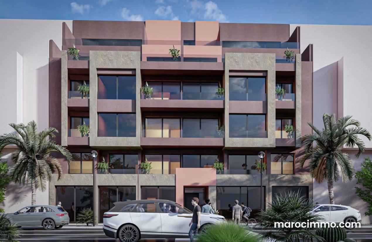 Appartement neuf à Guéliz Marrakech, livraison 2026 — Marrakech