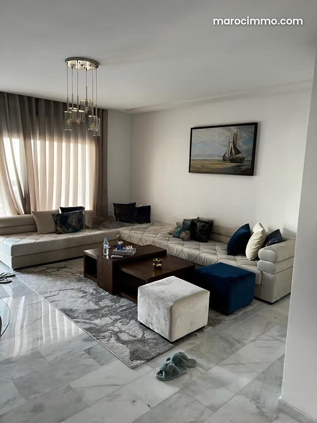 Furnished 2-Bedroom Apartment, Casablanca Finance City — Casablanca