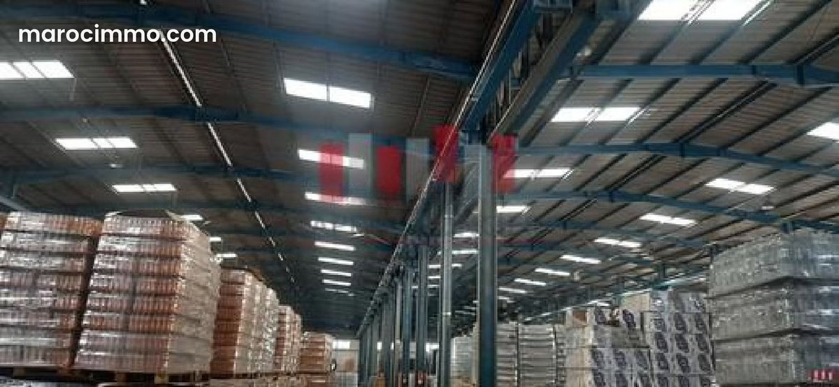 Usine industrielle de 16.500 m de surface couverte a la vente au sein de la zone industrielle de sidi maarouf