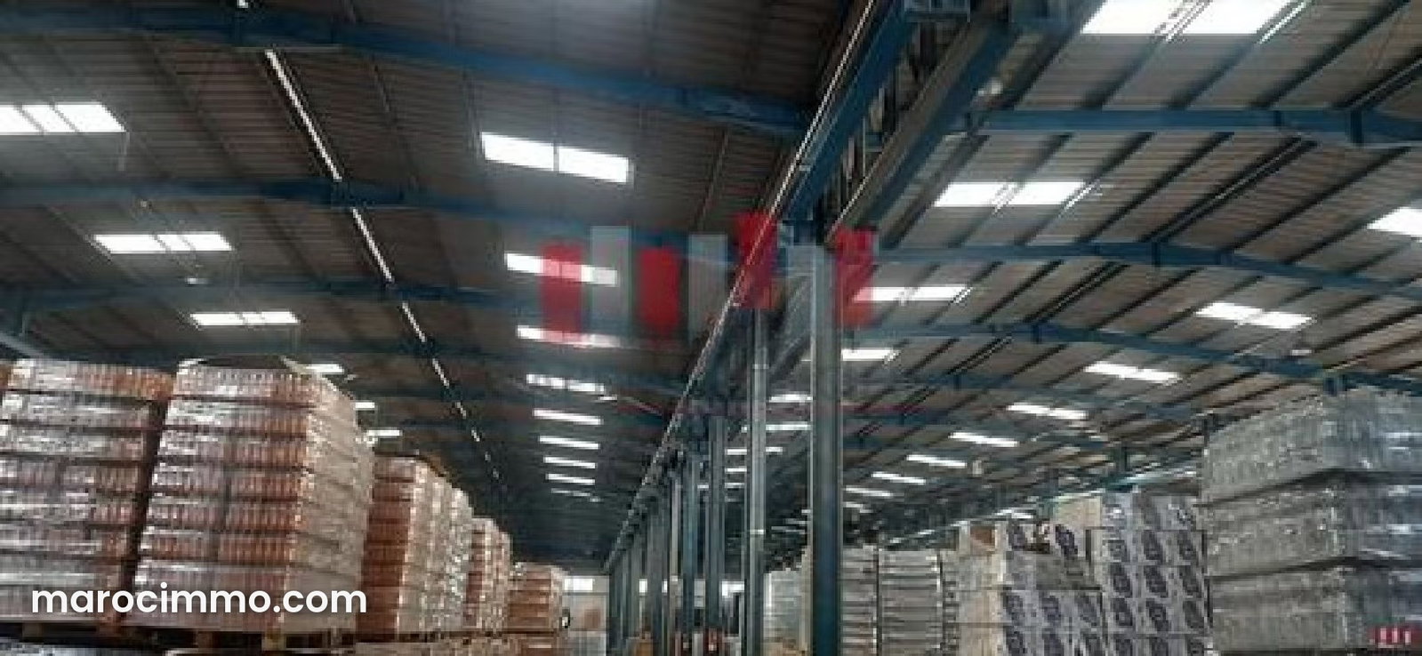 18,500 m² Commercial Property for Lease in Sidi Maarouf, Casablanca — Casablanca