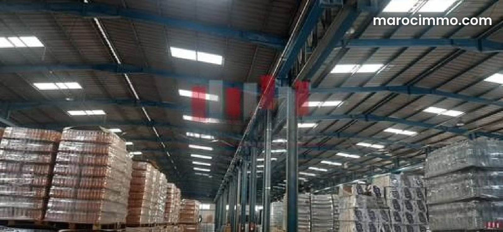 5,450 sqm commercial premises for rent, Sidi Maarouf, Casablanca — Casablanca