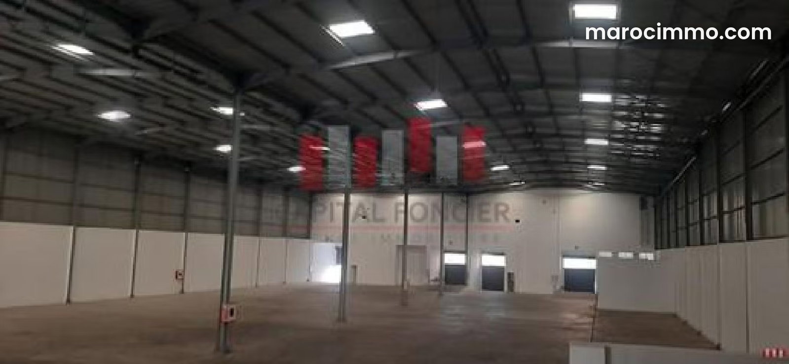 New 4,040 m² Commercial Premises, Franceville, Casablanca — Casablanca