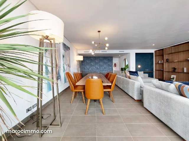 Vente appartement exceptionnel 3chambres avec terrasse et vue mer Anfa — 4
