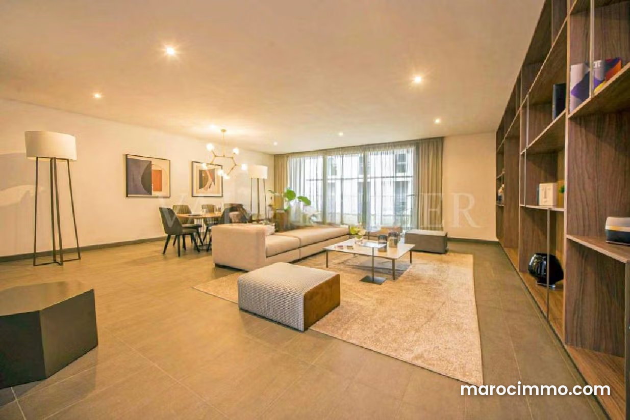 Furnished 190 m² Apartment with Sea View in Aïn Diab, Casablanca — Casablanca