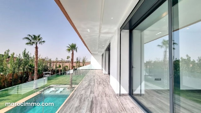 Luxury Contemporary Villa for Sale in Marrakech with VNA — 2