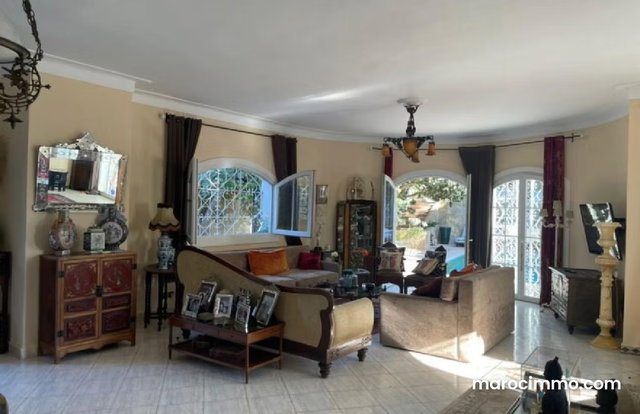 Villa a vendre a tanger avec piscine quartier residentiel surface 516m² — 4