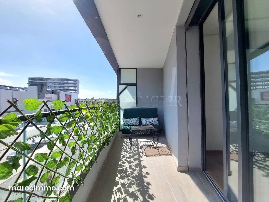 Furnished 98 sqm apartment for rent in Casablanca Finance City — Casablanca
