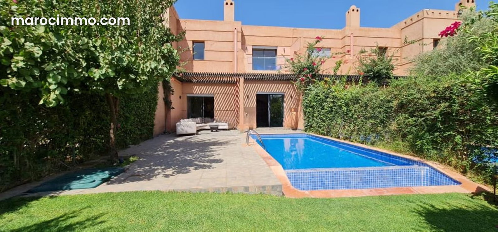 Furnished villa for rent, Ourika Road, Marrakech — Marrakesh