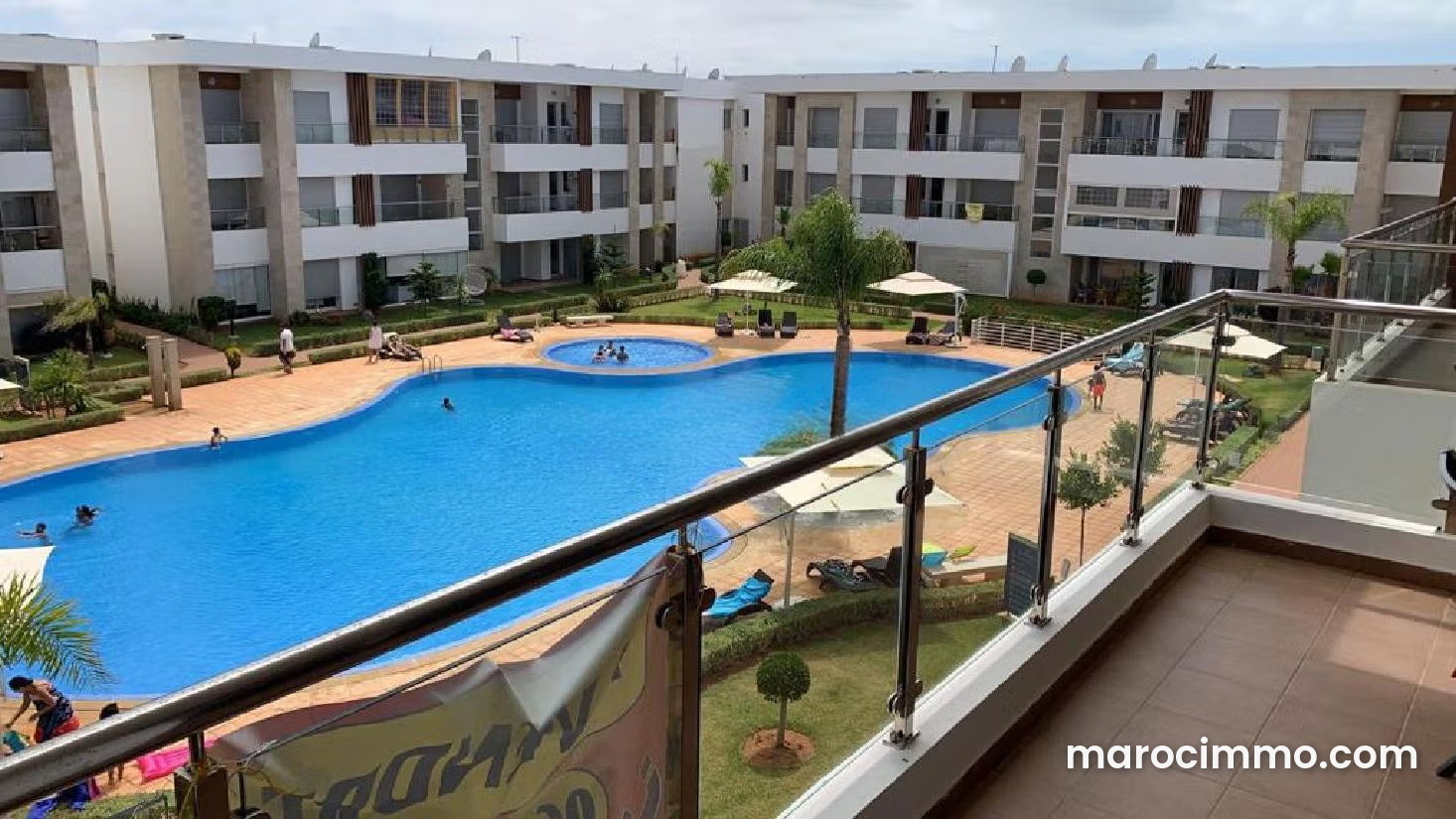 Appartement vue mer à Bouznika plage Oued Cherrat — Bouznika