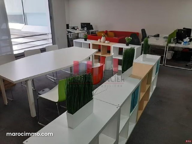 Villa moderne a usage professionnel aménagé de 820 m2 quartier palmier a la location — 3