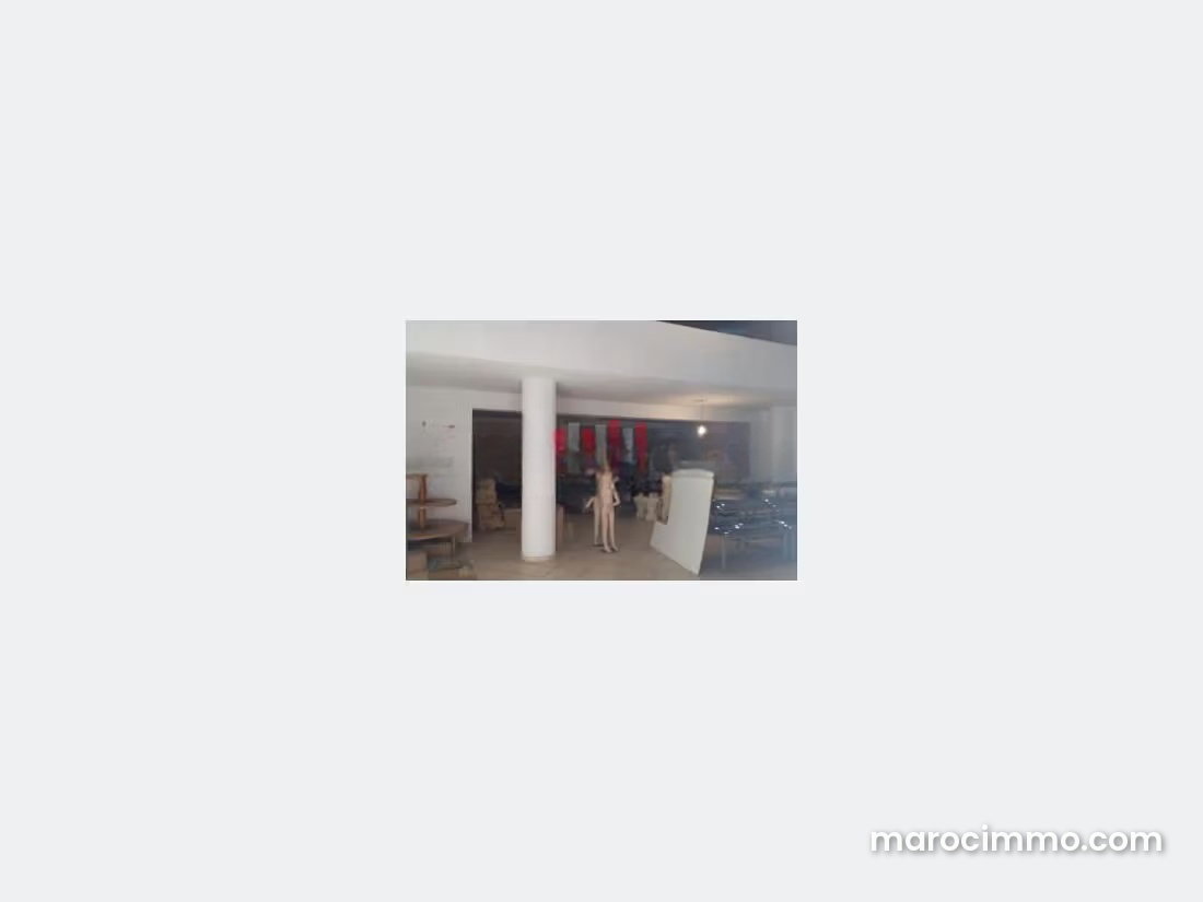 200 sqm Commercial Premises Over Two Levels, Maarif, Casablanca — Casablanca