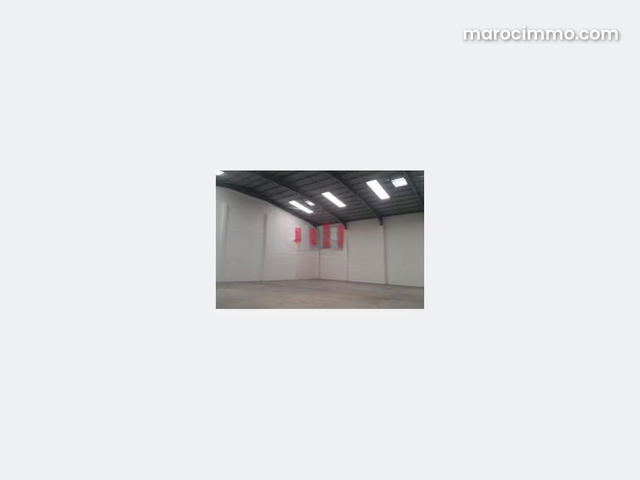 Location Local_industriel 1414 m2 a Ain Sebaa a la location — Casablanca