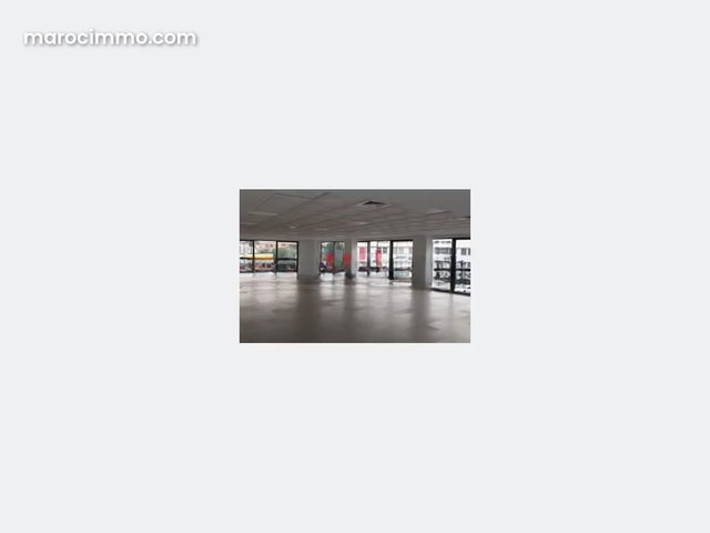 Bureau à louer casablanca, Location bureau 400 m2 ain sebaa — 4
